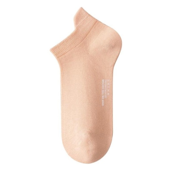 Women's Cotton No-Show Socks Summer Breathable Anti-Slip Low-Cut Ankle Socks