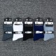 Men's Breathable Cotton Crew Socks for Everyday Wear, Moisture-Wicking & Comfortable Casual Socks