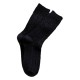 Women's Wool Socks Winter Warm Mid-Calf Knit Thermal Fleece-Lined Solid Color Long Socks