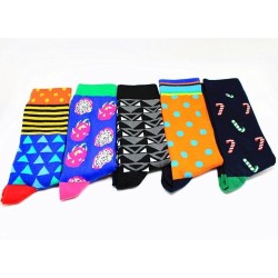 Unisex Cotton Crew Socks - Bulk Fashion Socks for Men & Women