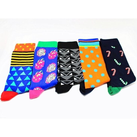 Unisex Cotton Crew Socks - Bulk Fashion Socks for Men & Women