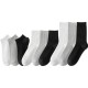 Men's Cotton Crew Socks for Fall & Winter - Moisture-Wicking, Casual & Dress Styles in Black, White & Grey