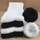 Men's Thermal Crew Socks with Terry Loop Cushioning, Moisture-Wicking Winter Sports Socks for Warmth & Breathability