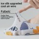 Men's No-Show Socks Summer Invisible Ankle Socks Breathable Non-Slip Thin & Cool