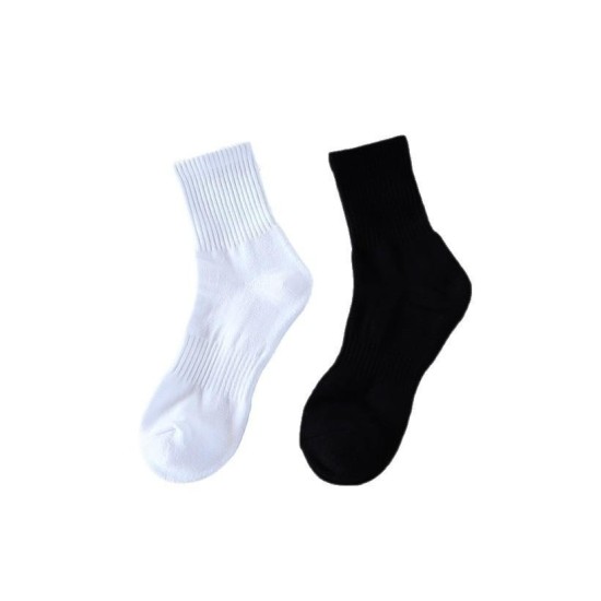 Men's Winter Thermal Crew Socks with Terry Loop Cushioning for Sports and Casual Wear