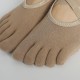 Non-Slip Yoga Socks with Cross Straps & Toe Separators for Women | Indoor Dance & Fitness Grip Socks